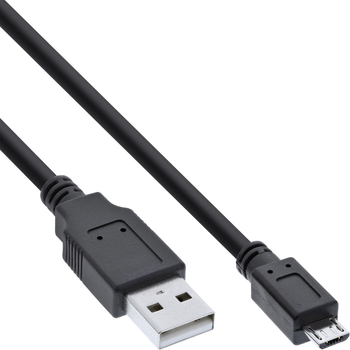 Cable Inline Micro Usb 2.0 Enchufe Usb-A A Enchufe Micro-B 2m