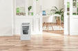 EAN 4002432124107 - Leitz 80130000 triturador de papel Corte cruzado 55 dB 22 cm Gris, Blanco imagen 6
