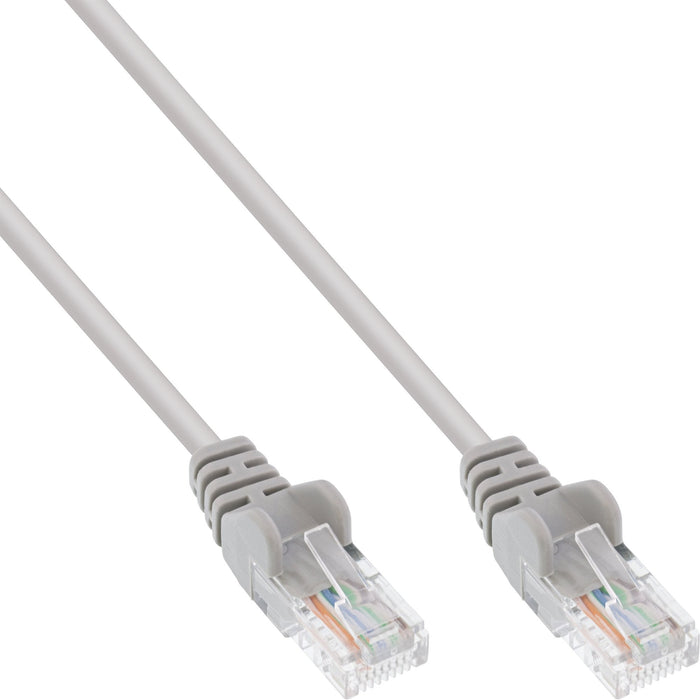 Cable De Red Inline U/Utp Cat.5e Awg26 Gris 10m