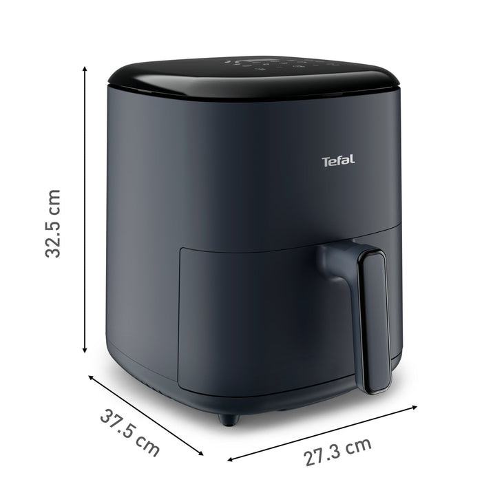 Freidora De Aire Tefal Easy Fry Max Ey245b Sencillo 5 L Independiente 1500 W  Caliente Gris
