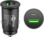 EAN 4040849595219 - Goobay 59521 cargador de dispositivo móvil Universal Negro Encendedor de cigarrillos Carga rápida Auto imagen 1