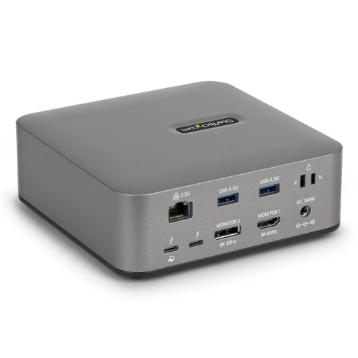 EAN 65030923118 - StarTech.com 215UE-TB5USB4DOCK base para portátil y replicador de puertos Alámbrico Thunderbolt 5 Gris imagen 1