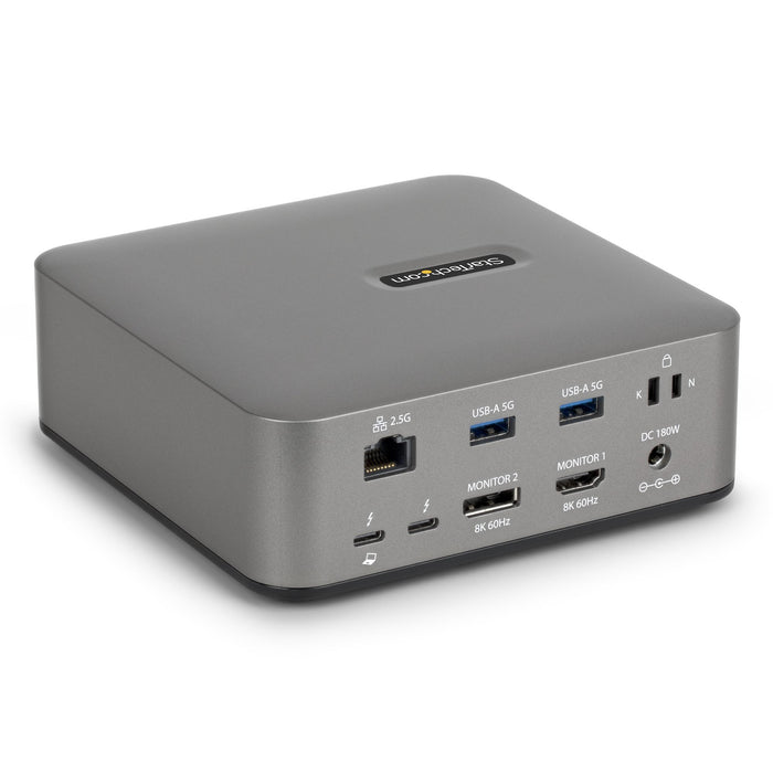 EAN 65030923118 - StarTech.com 215UE-TB5USB4DOCK base para portátil y replicador de puertos Alámbrico Thunderbolt 5 Gris imagen 1