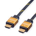 EAN 7611990189649 - ROLINE 11.04.5562 cable HDMI 2 m HDMI tipo A (Estándar) Negro, Oro imagen 1
