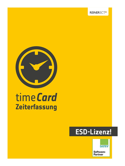 EAN 4011170084222 - Reiner SCT timeCard time recording annual license, 250 employees, ESD, 1 year Comercial 1 licencia(s) Des imagen 1
