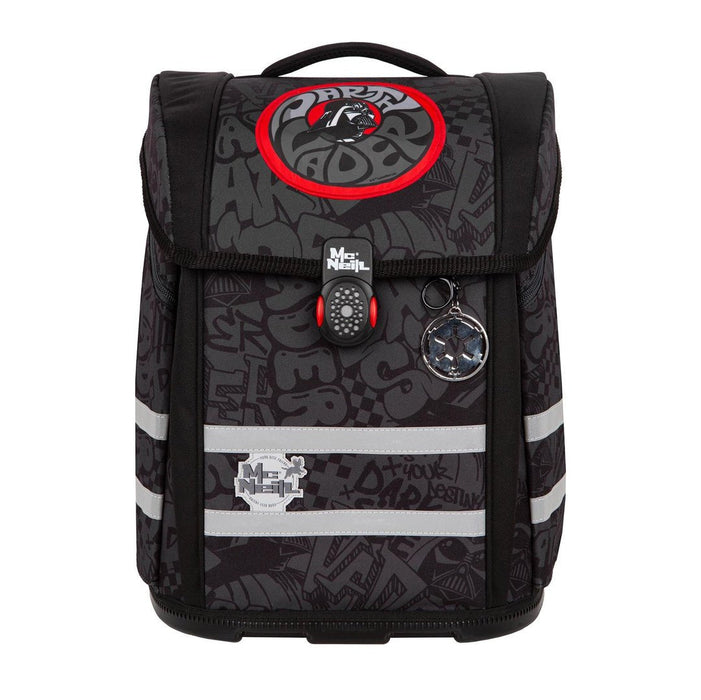 Mcneill Juego De Mochila Escolar Perfecto 5tlg Star Wars Darth-Vader