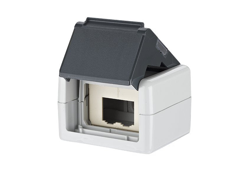 Metz Connect E-Datmodul Ip44 Ap-Gehäuse Unbepiezam Gris