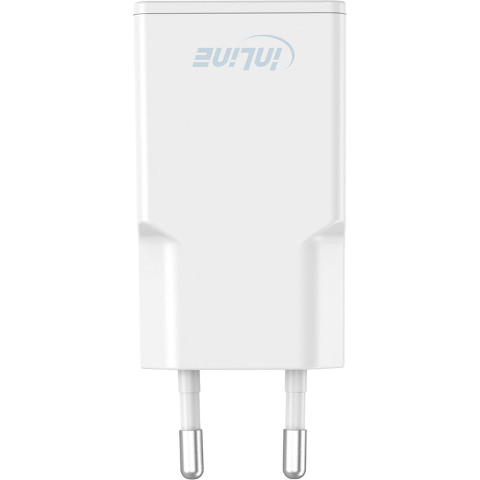 Inline® Usb Power Supply Charger Dual Usb-C, Pd, Pps, 30w, White
