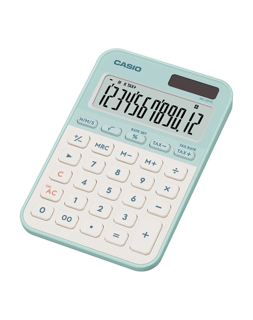 EAN 4549526621284 - Casio MS-20YC calculadora Escritorio Calculadora básica Verde claro imagen 2