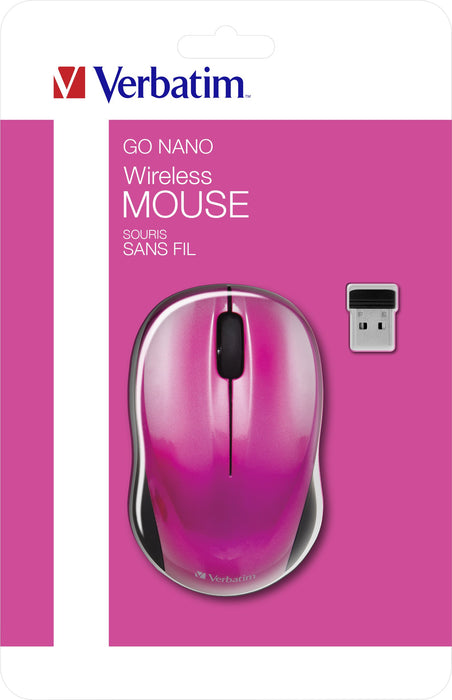 EAN 0023942490432 - Verbatim Go Nano ratón Oficina RF inalámbrico 1600 DPI imagen 7