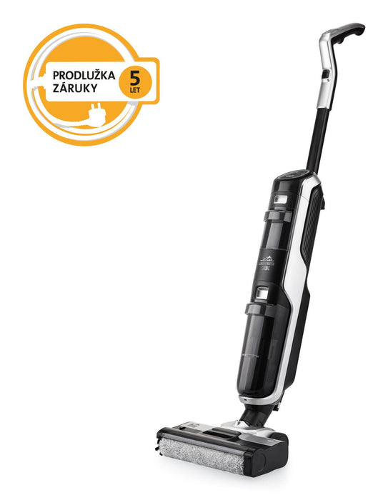 Eta Eta725790000 Wash Master Ai Floor Washer, Cordless, Operating Time 55 Min, Black Silver