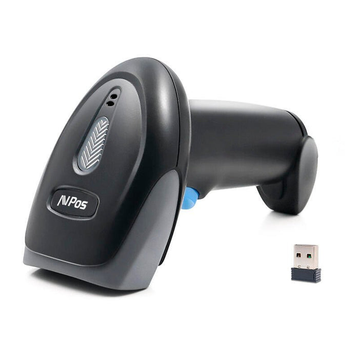 EAN 7427255345770 - AVPos AVP-WI93-2D lector de código de barras Lector de códigos de barras portátil 1D/2D CMOS Negro imagen 1