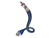 EAN 4001985507726 - Inakustik 004803005 cable de red Azul, Plata 0,5 m Cat6 SF/UTP (S-FTP) imagen 1