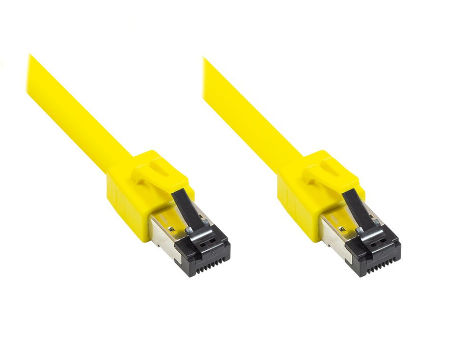 Rns® Cable De Red Cat. 8.1, S Ftp, Pimf, Halogenfrei (Lszh), 2000mhz, 40gbit S, Gelb, 10m, Good Connections®