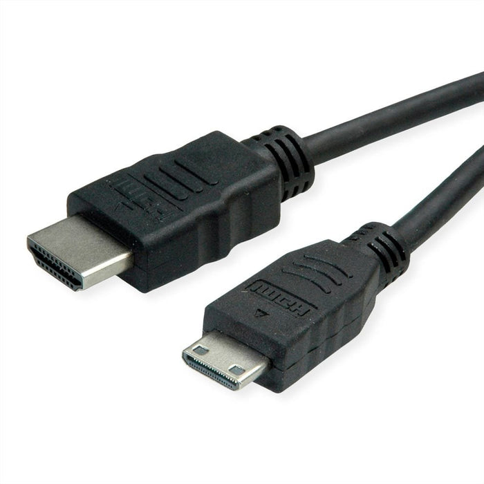 Roline Verde Hdmi High Speed Cable Mit Ethernet, Hdmi St - Mini Hdmi St, 2 M
