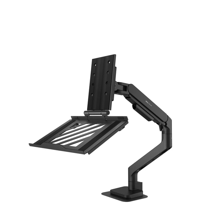 Benq Ltb01 Bandeja Plegable Para Portátiles Para Brazos De Monitor. Montaje Vesa 75 × 75 Mm Compatible Con Portátiles De 12 A 17 Pulgadas. Paneles De Protección Y Almohadillas.