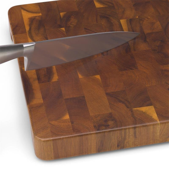Wmf 1879984500 Schneidebrett Xl 40 X 32 X 4 Cm, Akazienholz