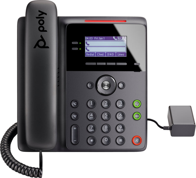 EAN 0197497341324 - HP Poly Edge B30 IP Phone and PoE-enabled teléfono IP Negro 4 líneas LCD imagen 1