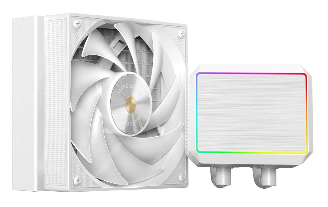 EAN 8435693112273 - Mars Gaming ML-PROII120W Procesador Kit de refrigeración líquida 12 cm Blanco 1 pieza(s) imagen 1