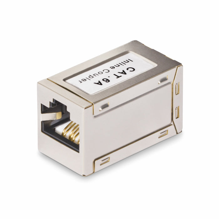 Shielded Rj45 Coupler, Inline  Cat6a Coupler, Female To