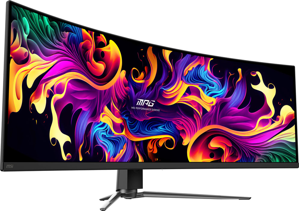 Monitor Msi Mpg 491cqp Qd-Oled  (49") 5120 X 1440 Pixeles Dqhd Qdoled Negro