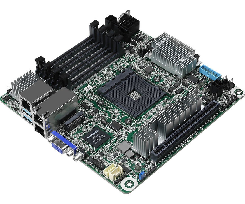EAN 4710483931352 - Asrock X570D4I-2T placa base AMD X570 Zócalo AM4 mini ITX imagen 2