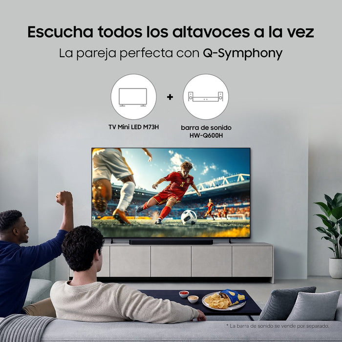 Tv Samsung 75" Mini Led M73h