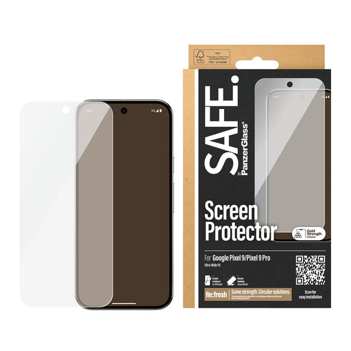 EAN 5715685006999 - PanzerGlass SAFE. by ® Screen Protector Google Pixel 9 5G | 9 Pro 5G | Ultra-Wide Fit Protector de pantal imagen 2