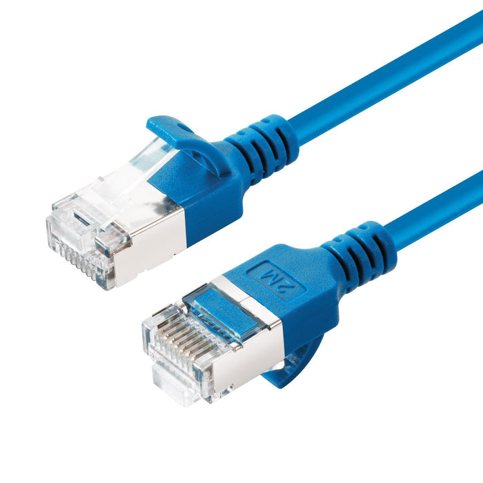 EAN 5715063027554 - Microconnect V-FTP6A03B-SLIM cable de red Azul 3 m Cat6a U/FTP (STP) imagen 1