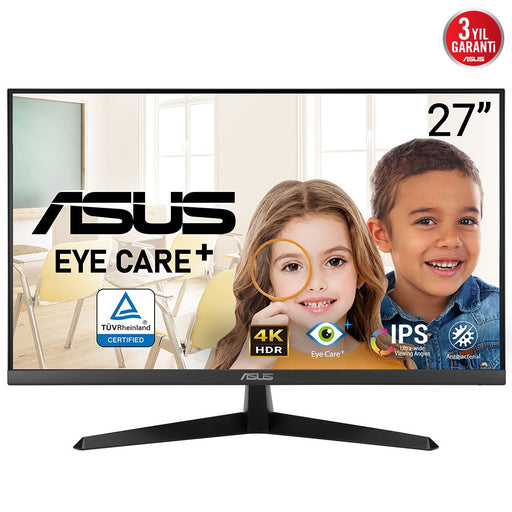 EAN 4711387393000 - ASUS VY27UQ pantalla para PC 68,6 cm (27") 3840 x 2160 Pixeles 4K Ultra HD LCD Negro imagen 1