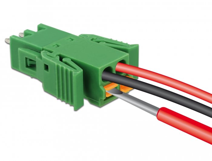 Terminalblock Set Für Platine 2 Pin 3,81 Mm Rastermass Vertikal