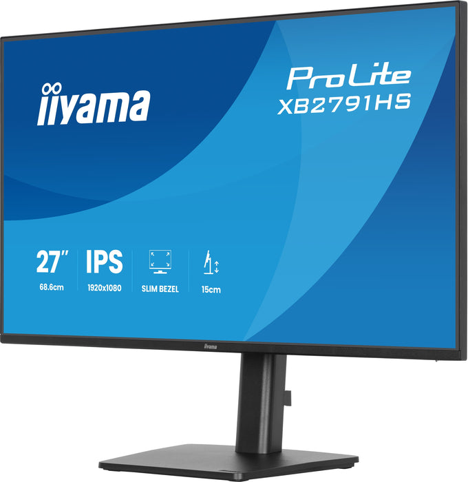 EAN 4948570127429 - iiyama ProLite XB2791HS-B1 pantalla para PC 68,6 cm (27") 1920 x 1080 Pixeles Full HD LED Negro imagen 6
