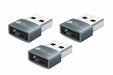 EAN 4014619881796 - Kabelmeister USB-AD203-3 cambiador de género para cable USB-A USB-C Gris imagen 1