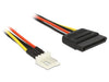 EAN 4043619838776 - DeLOCK 0.24m SATA 15p / 4p 0,24 m imagen 1