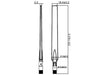 EAN 4043619888993 - DeLOCK 88899 antena para red Antena omnidireccional RP-SMA 7 dBi imagen 2