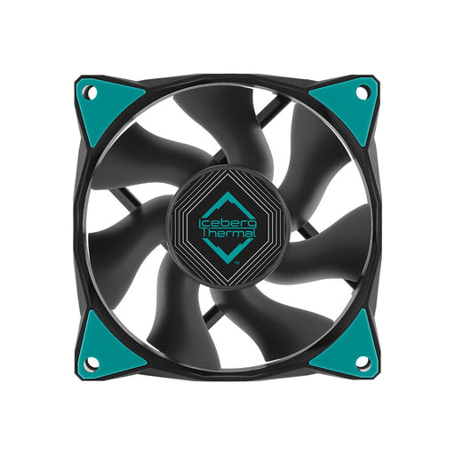 EAN 1230000071116 - Iceberg Thermal IceGALE Xtra Carcasa del ordenador Ventilador 8 cm Negro 1 pieza(s) imagen 1