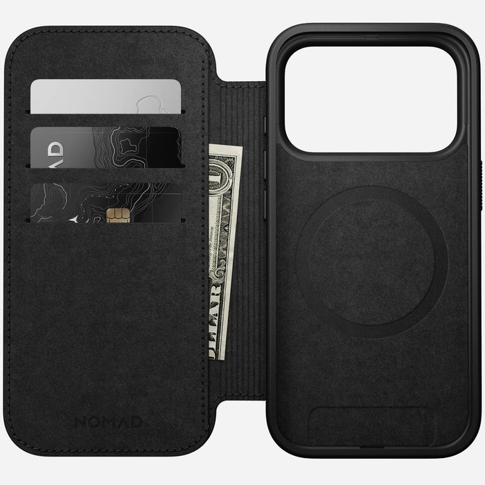 Nomad Modern Leather Folio Iphone 17 Pro Brown