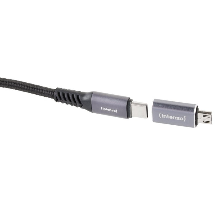 EAN 4034303038121 - Intenso 7600213 cambiador de género para cable Antracita imagen 3