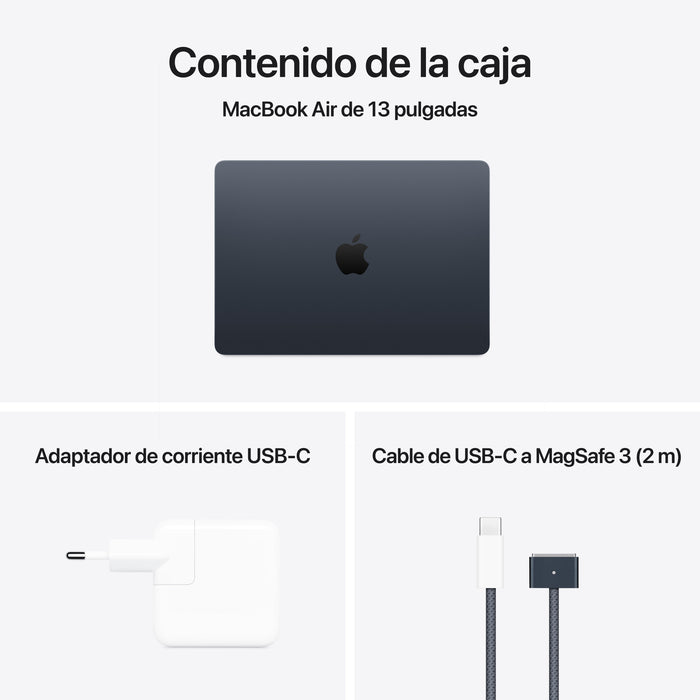 EAN 0195949838781 - Apple MacBook Air Apple M M4 Portátil 34,5 cm (13.6") 16 GB 512 GB SSD Wi-Fi 6E (802.11ax) macOS Sequoia  imagen 11