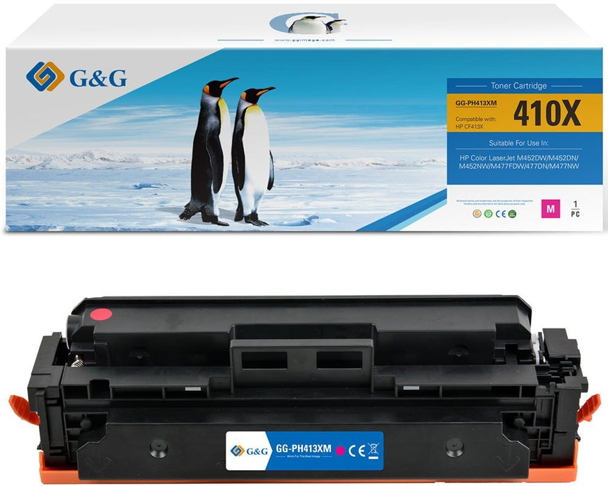 G&G Xl-Toner Compatible Con Hp 410x Cf413x