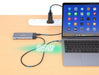 EAN 0766623130714 - Manhattan 130714 base para portátil y replicador de puertos Alámbrico USB 3.2 Gen 2 (3.1 Gen 2) Type-C Gr imagen 5