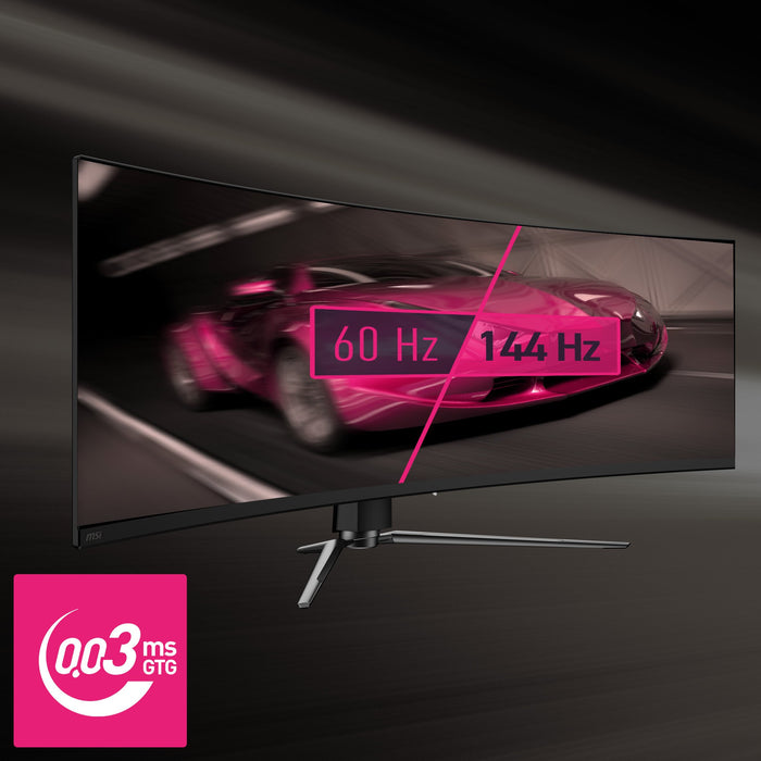 EAN 4711377157520 - MSI MPG 491CQPDE QD-OLED pantalla para PC 124,5 cm (49") 5120 x 1440 Pixeles DQHD Negro imagen 9