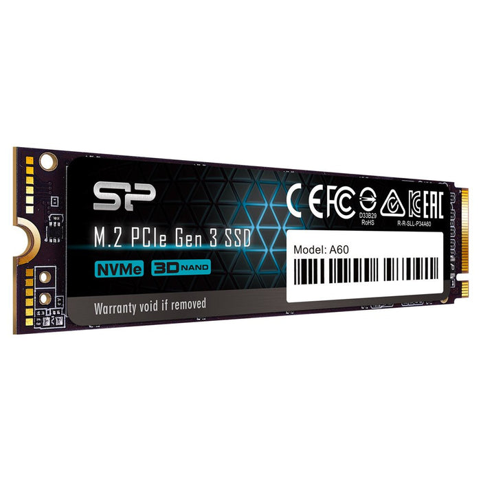 Disco Ssd Silicon Power A60 128gb M.2 Pcie Nvme Gen3x4