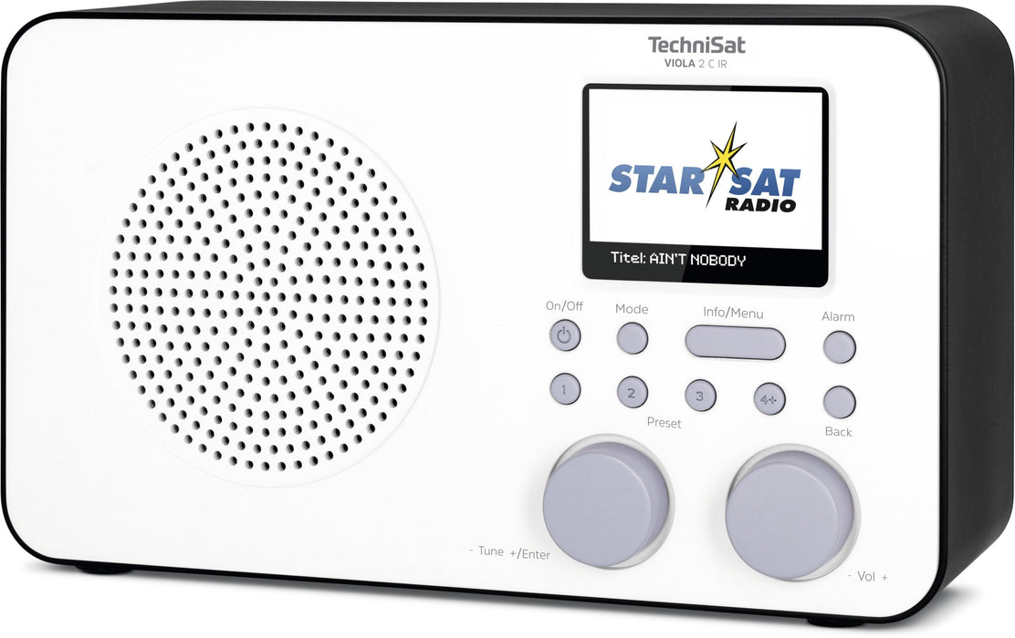 Technisat Viola 2 C Ir Internet Analógico Y Digital Negro, Blanco