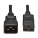 EAN 37332281036 - Eaton P036-03M-EU cable de transmisión Negro 3 m IEC C20 IEC C19 imagen 1