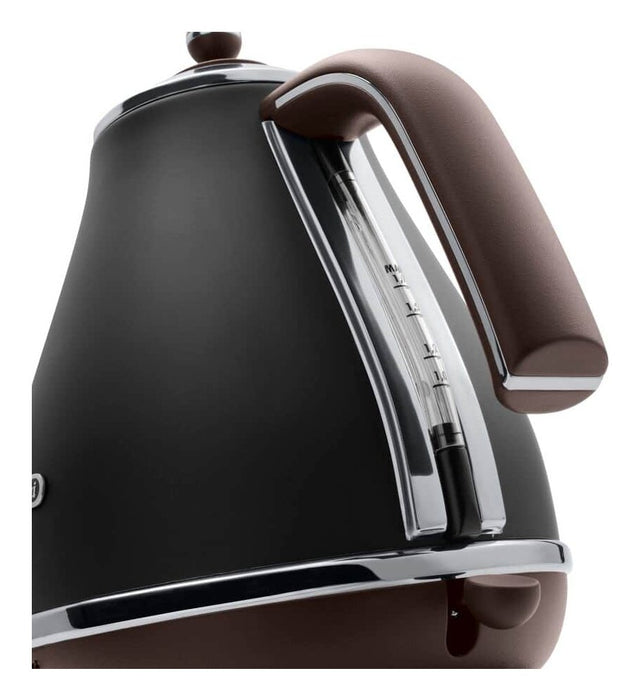 EAN 8004399771956 - De’Longhi KBOV 2001.BK tetera eléctrica 1,7 L 2000 W Negro, Marrón imagen 4