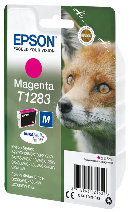 EAN 5057454503637 - Epson Fox T1283 cartucho de tinta 1 pieza(s) Original imagen 1