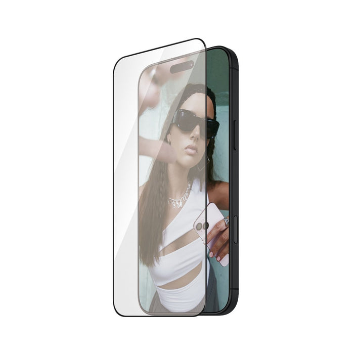 EAN 5715685010699 - PanzerGlass SAFE. by ® Screen Protection w. Black Frame iPhone 16 Pro Max | Ultra-Wide Fit Protector de p imagen 1
