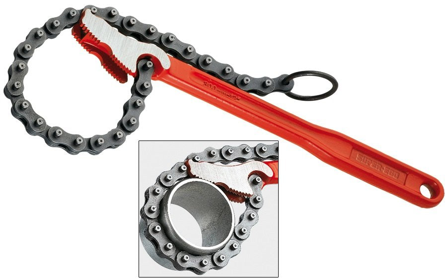 Llave De Cadena Reversible 4 Pulg