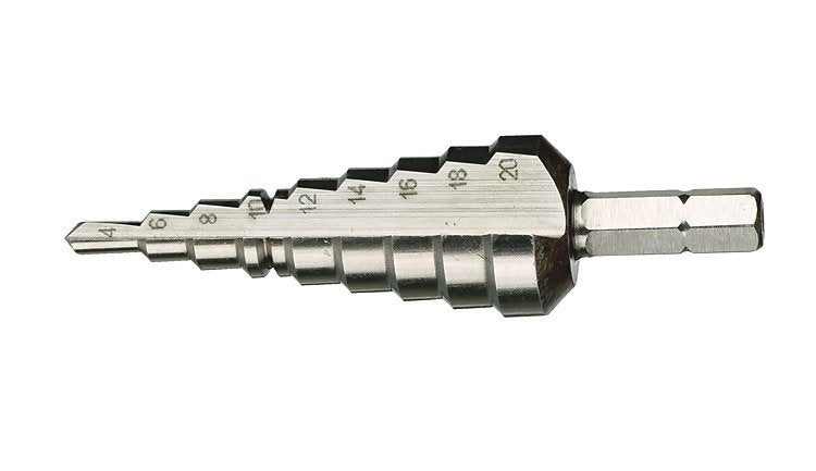 Wera 05104672001 843 Hss Broca Escalonada Longitud Total Vástago Cilíndrico 1 Ud.